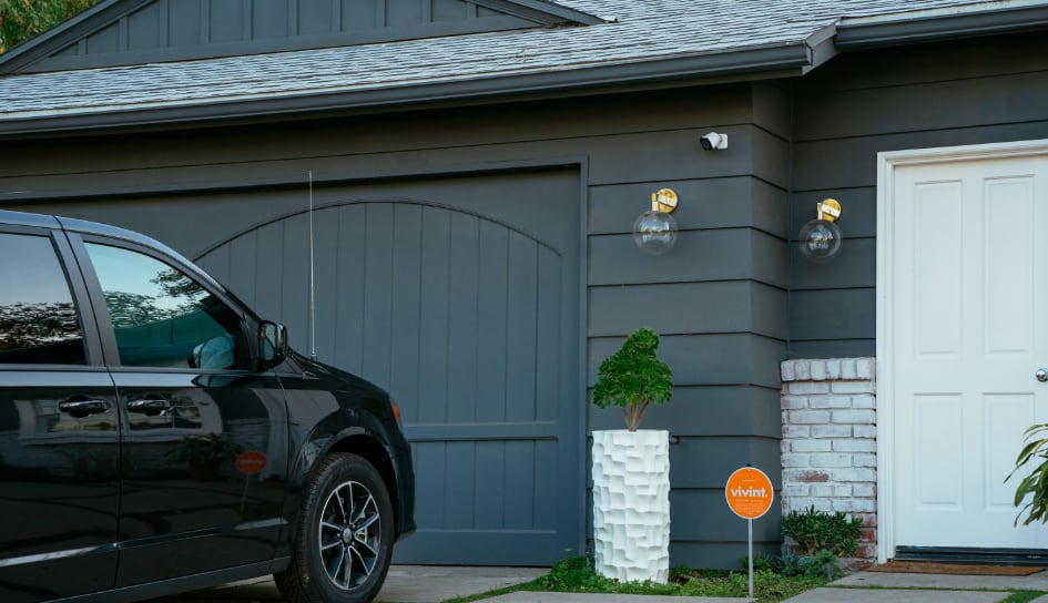 Vivint home security camera in Stamford